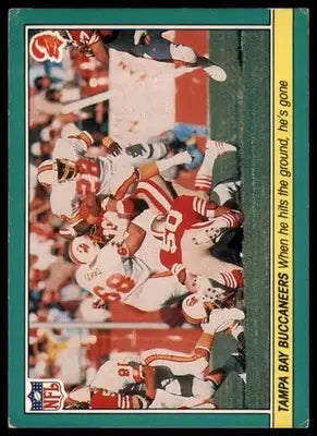 1984 Fleer Team Action Tampa Bay Buccaneers 53