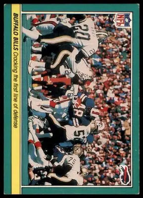 1984 Fleer Teams in Action Buffalo Bills 5
