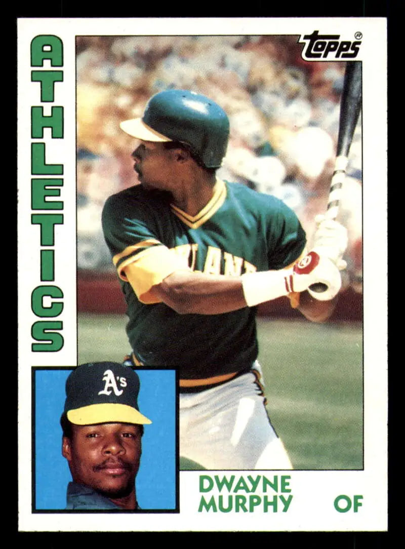 1984 Topps #103 Dwayne Murphy EX Excellent Oakland Athletics Baseball Card - Baseball Card Single