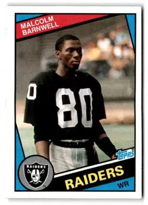 1984 Topps #103c Malcolm Barnwell - Football Card Single