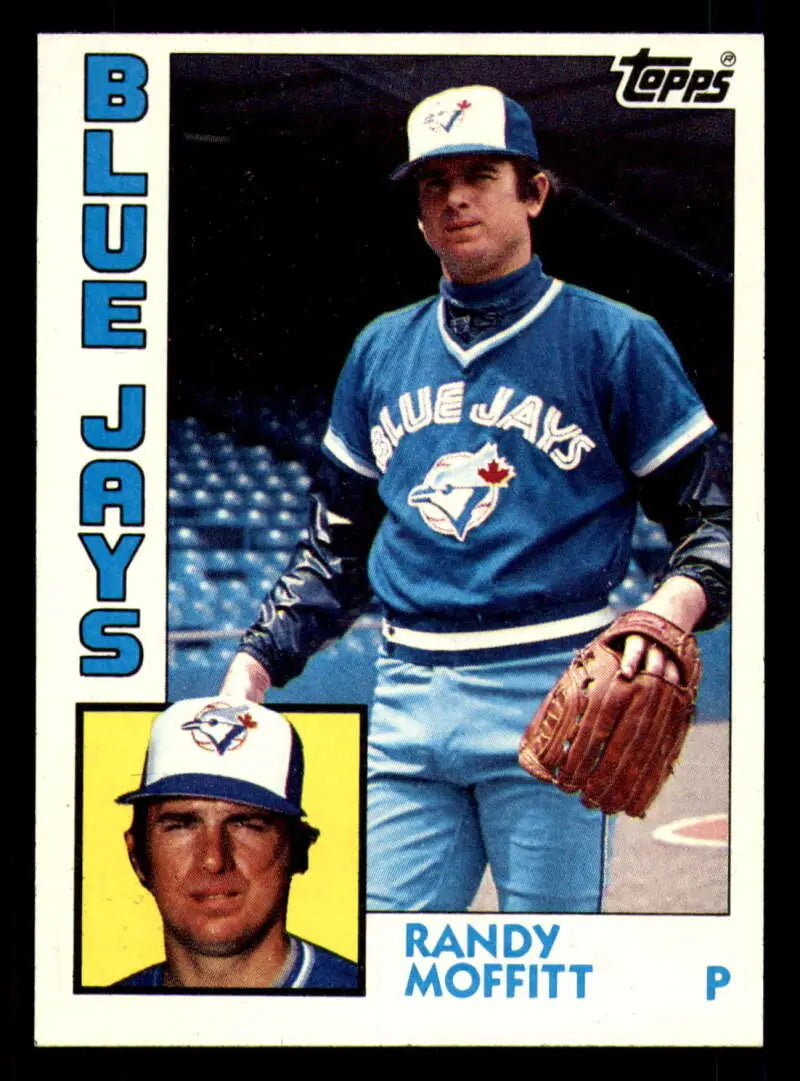 1984 Topps #108 Randy Moffitt EX Excellent Toronto Blue Jays Baseball Card - Baseball Card Single