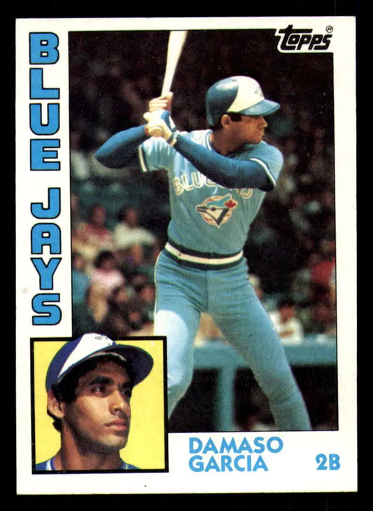 1984 Topps #124 Damaso Garcia EX Excellent Toronto Blue Jays Baseball Card - Baseball Card Single