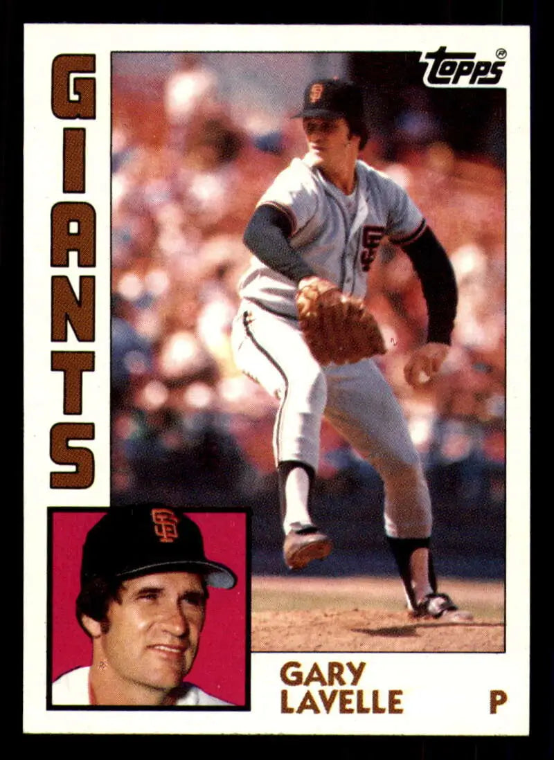 1984 Topps #145 Gary Lavelle EX Excellent San Francisco Giants Baseball Card - Baseball Card Single