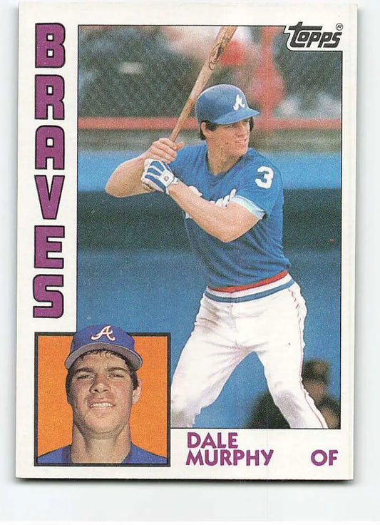 1984 Topps #150 Dale Murphy EX Excellent Atlanta Braves Baseball Card - Baseball Card Single