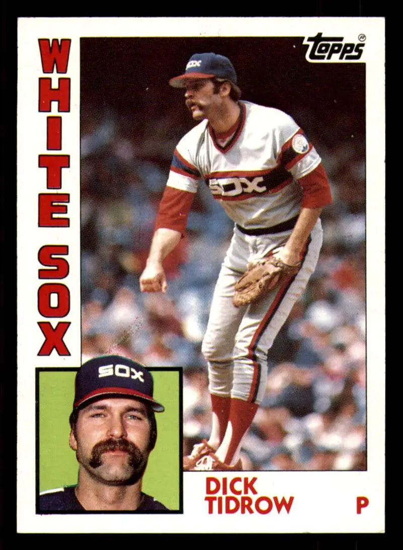 1984 Topps #153 Dick Tidrow EX Excellent Chicago White Sox Baseball Card - Baseball Card Single