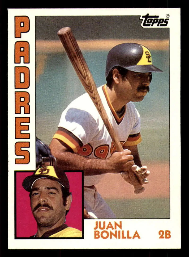 1984 Topps #168 Juan Bonilla EX Excellent San Diego Padres Baseball Card - Baseball Card Single