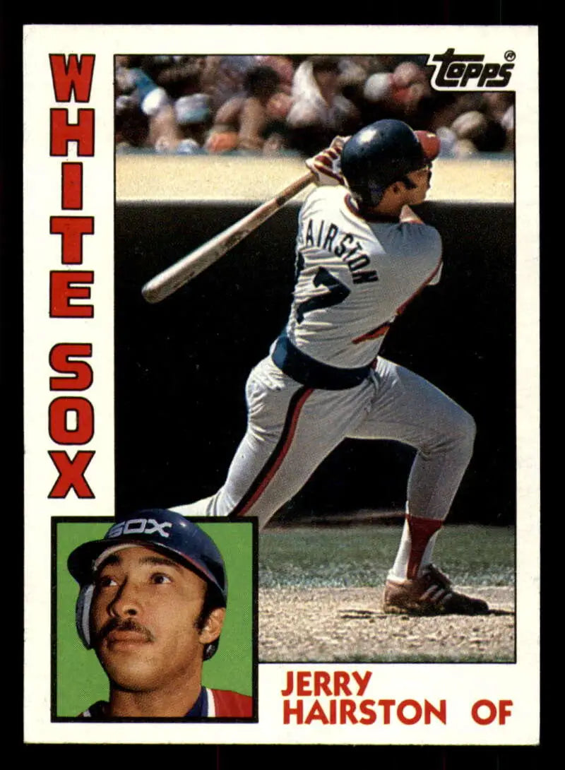 1984 Topps #177 Jerry Hairston EX Excellent Chicago White Sox Baseball Card - Baseball Card Single