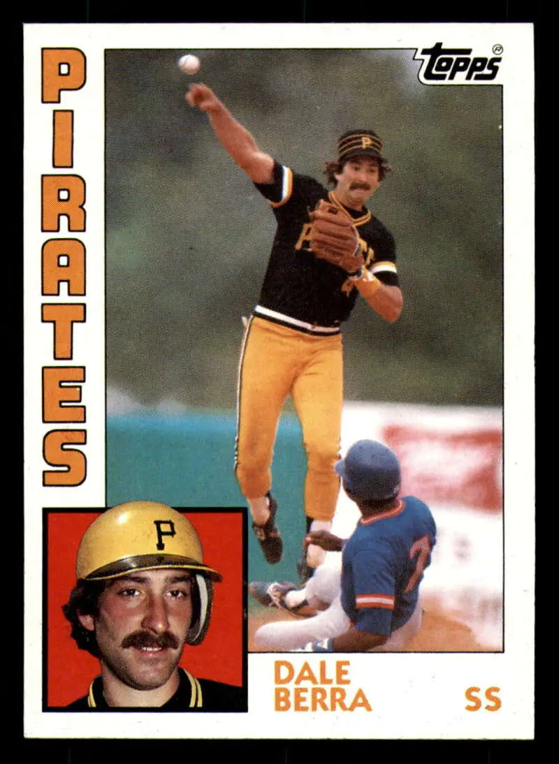 1984 Topps #18 Dale Berra EX Excellent Pittsburgh Pirates Baseball Card - Baseball Card Single