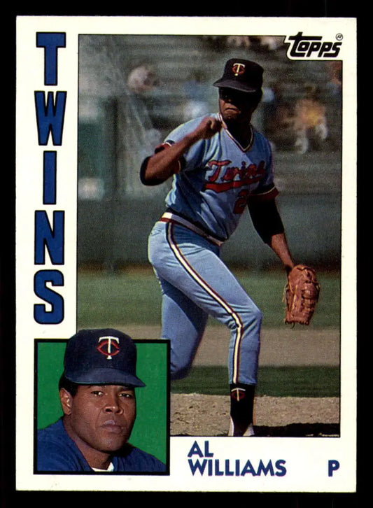 1984 Topps #183 Al Williams EX Excellent Minnesota Twins Baseball Card - Baseball Card Single