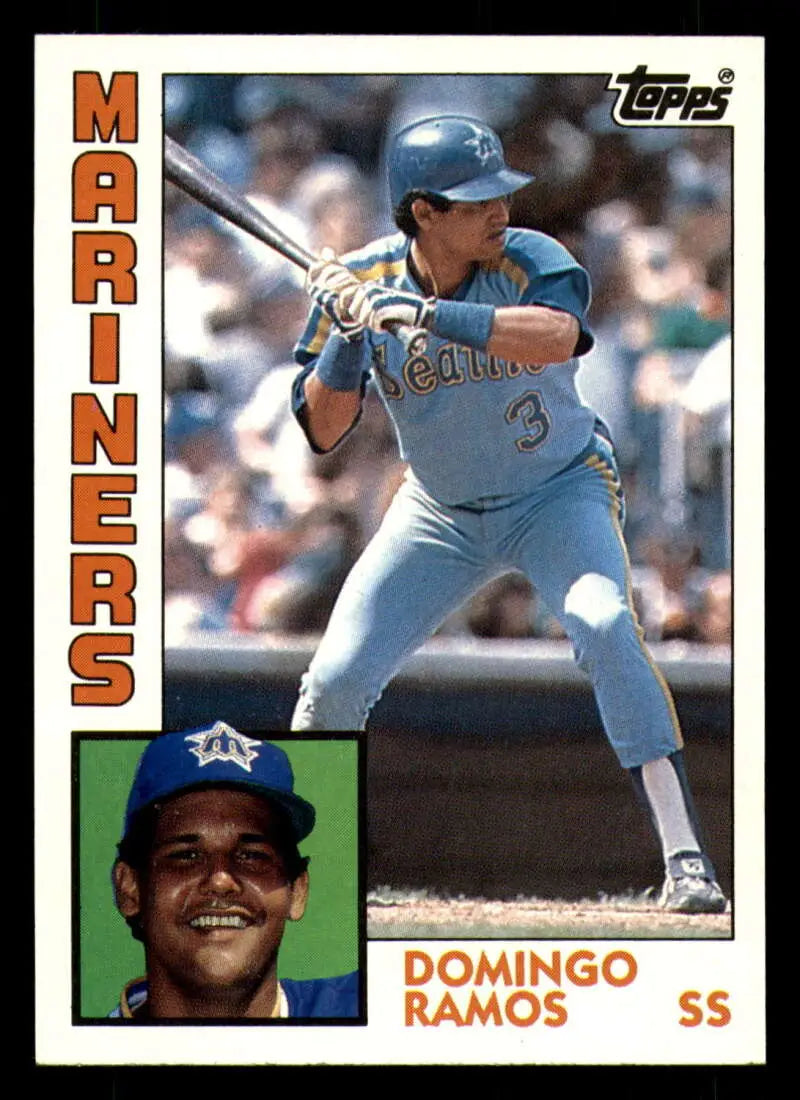 1984 Topps #194 Domingo Ramos EX Excellent Seattle Mariners Baseball Card - Baseball Card Single