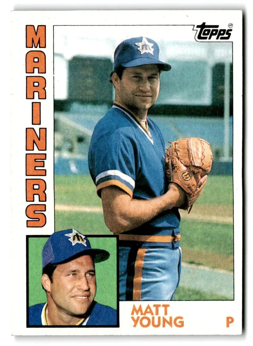 1984 Topps #235 Matt Young - Baseball Card Single