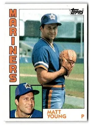 1984 Topps #235 Matt Young - Baseball Card Single
