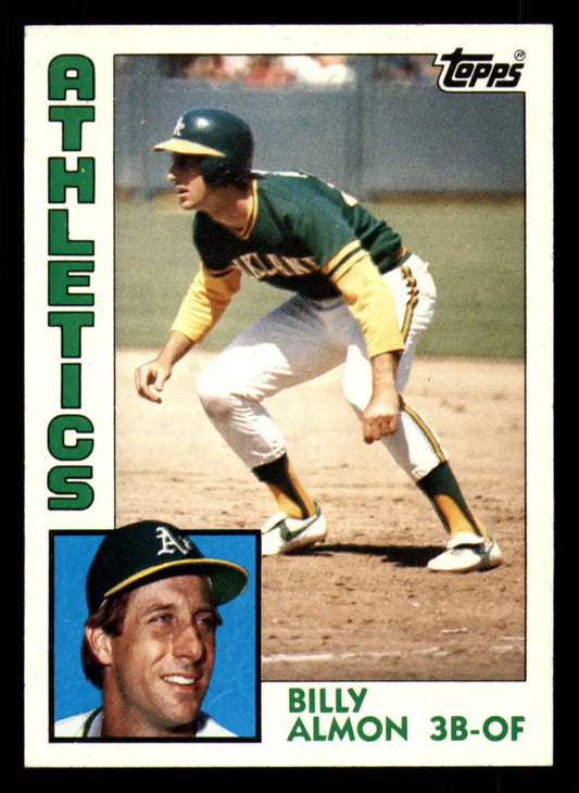 1984 Topps #241 Bill Almon EX Excellent Oakland Athletics Baseball Card - Baseball Card Single