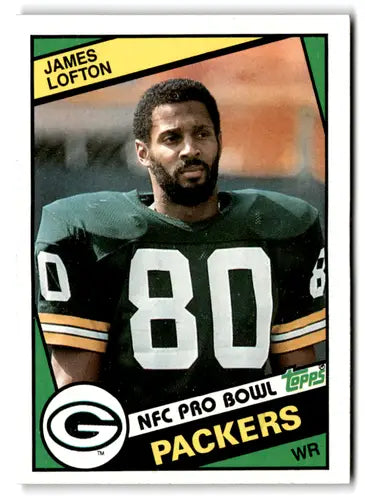1984 Topps #272 James Lofton EX Excellent Packers ID:66836 - Football Card Single
