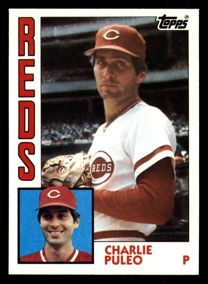 1984 Topps #273 Charlie Puleo EX Excellent Cincinnati Reds Baseball Card - Baseball Card Single