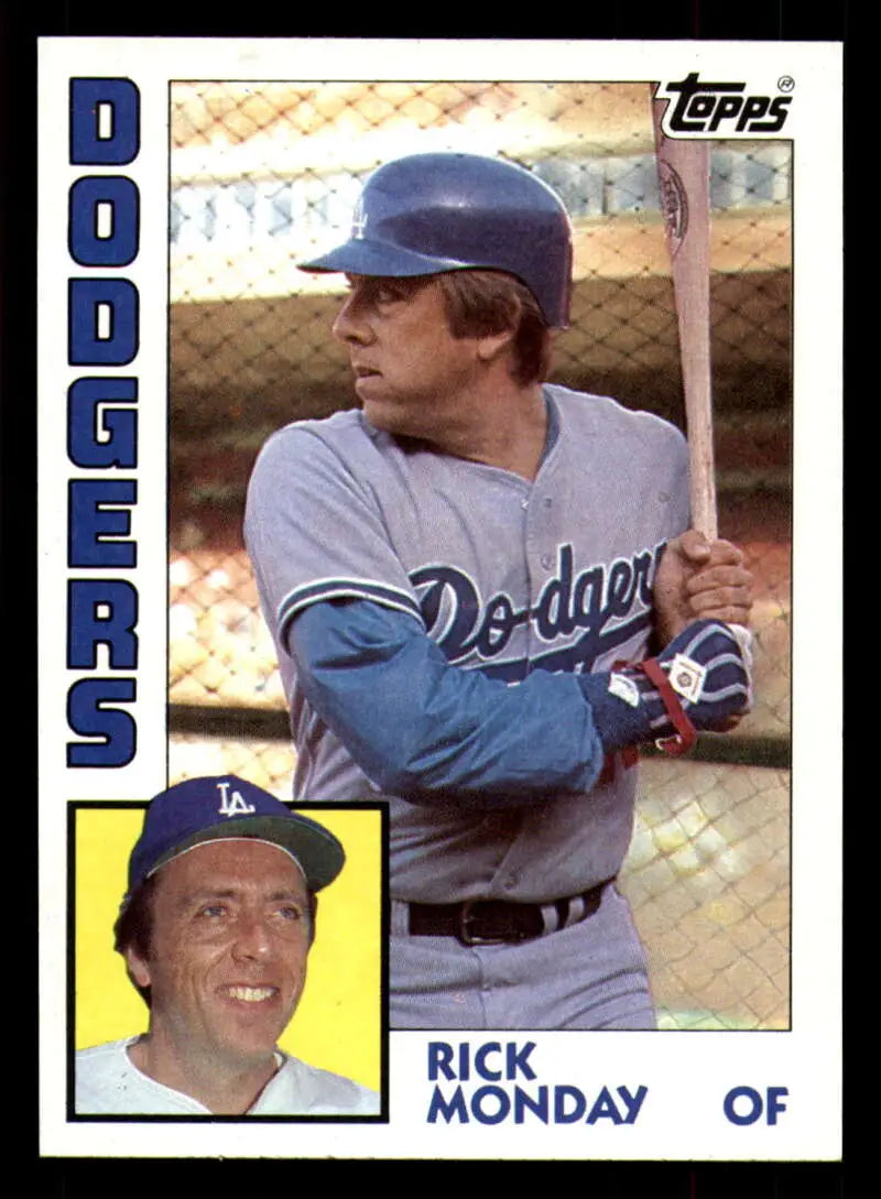 1984 Topps #274 Rick Monday EX Excellent Los Angeles Dodgers Baseball Card - Baseball Card Single