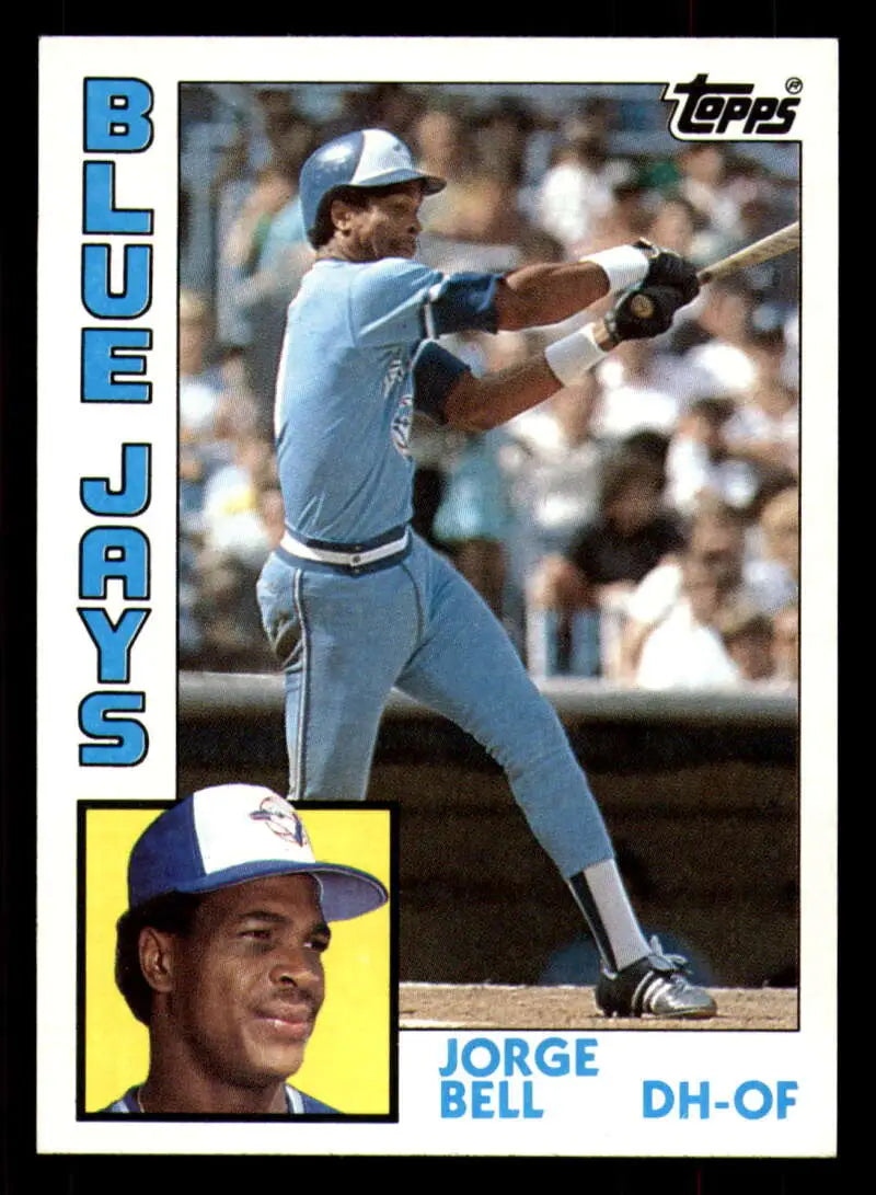 1984 Topps #278 Jorge Bell EX Excellent Toronto Blue Jays Baseball Card - Baseball Card Single