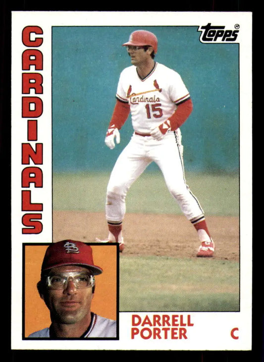 1984 Topps #285 Darrell Porter EX Excellent St. Louis Cardinals Baseball Card - Baseball Card Single