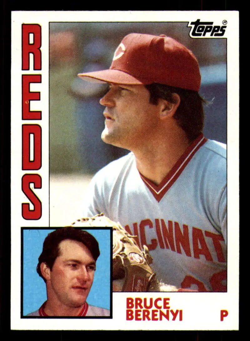 1984 Topps #297 Bruce Berenyi EX Excellent Cincinnati Reds Baseball Card - Baseball Card Single