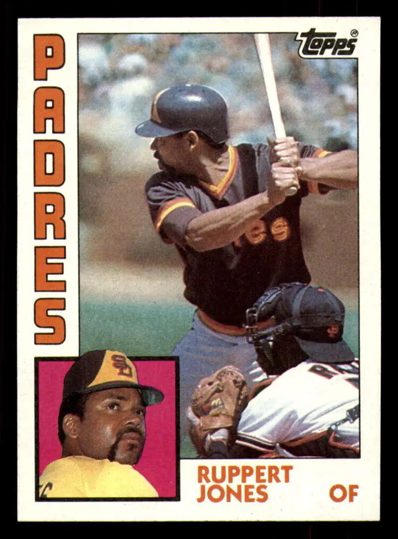 1984 Topps #327 Ruppert Jones EX Excellent San Diego Padres Baseball Card - Baseball Card Single