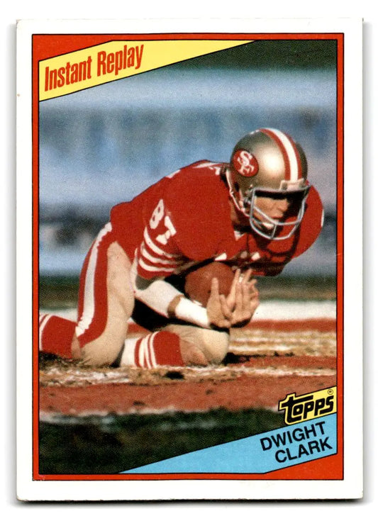 1984 Topps #352 Dwight Clark - Football Card Single