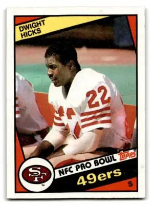 1984 Topps #356a Dwight Hicks