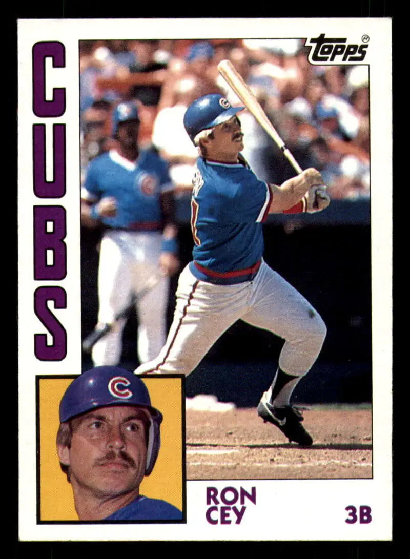 1984 Topps #357 Ron Cey EX Excellent Chicago Cubs Baseball Card - Baseball Card Single