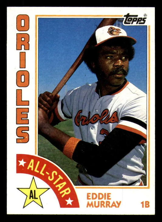 1984 Topps #397 Eddie Murray EX Excellent Baltimore Orioles Baseball Card - Baseball Card Single