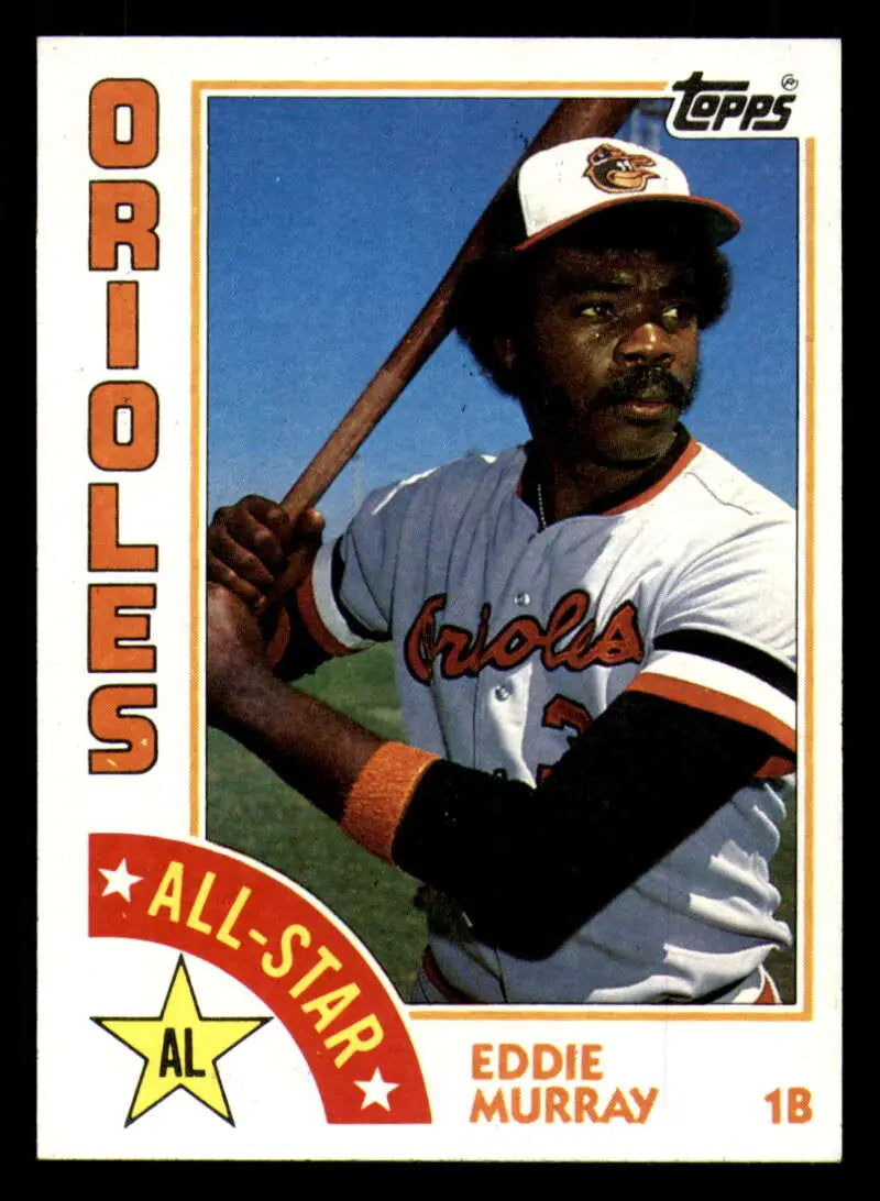1984 Topps #397 Eddie Murray EX Excellent Baltimore Orioles Baseball Card - Baseball Card Single