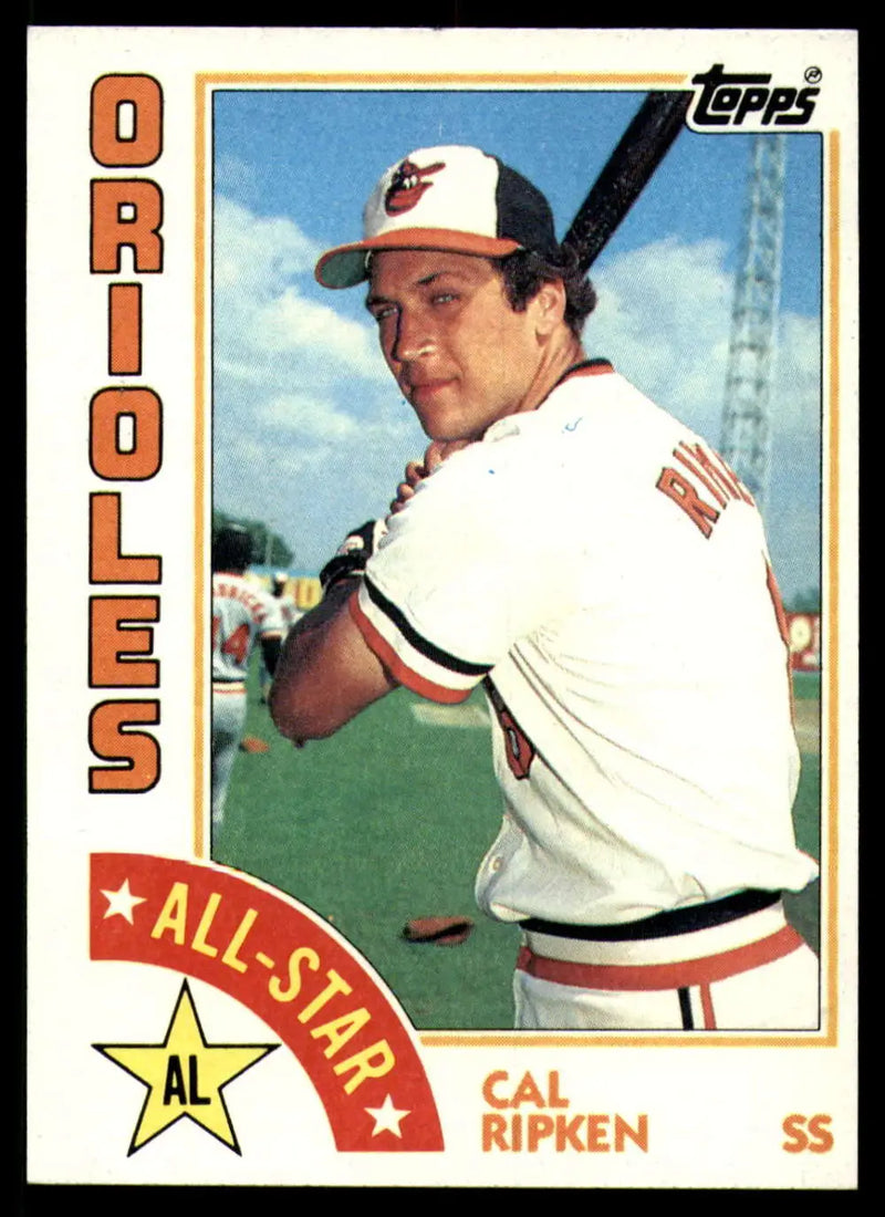 1984 Topps #400 Cal Ripken Jr. EX Excellent Baltimore Orioles Baseball Card - Baseball Card Single