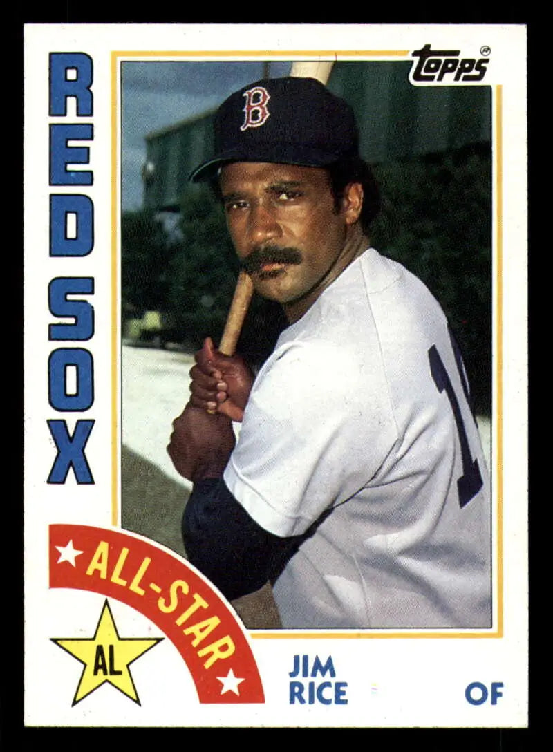 1984 Topps #401 Jim Rice EX Excellent Boston Red Sox Baseball Card - Baseball Card Single