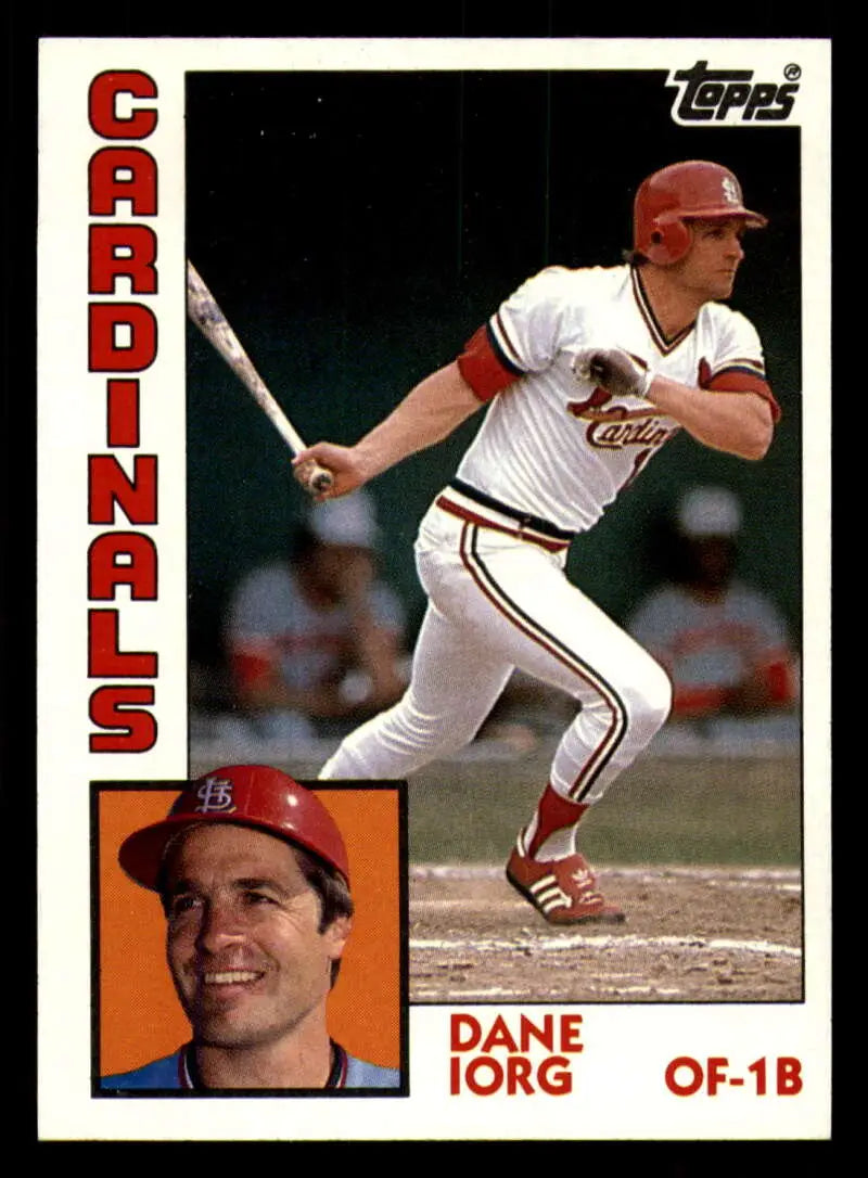 1984 Topps #416 Dane Iorg EX Excellent St. Louis Cardinals Baseball Card - Baseball Card Single