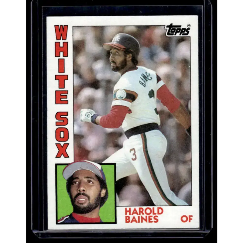 1984 Topps #434 Harold Baines Chicago White Sox EX Excellent - Baseball Card Single