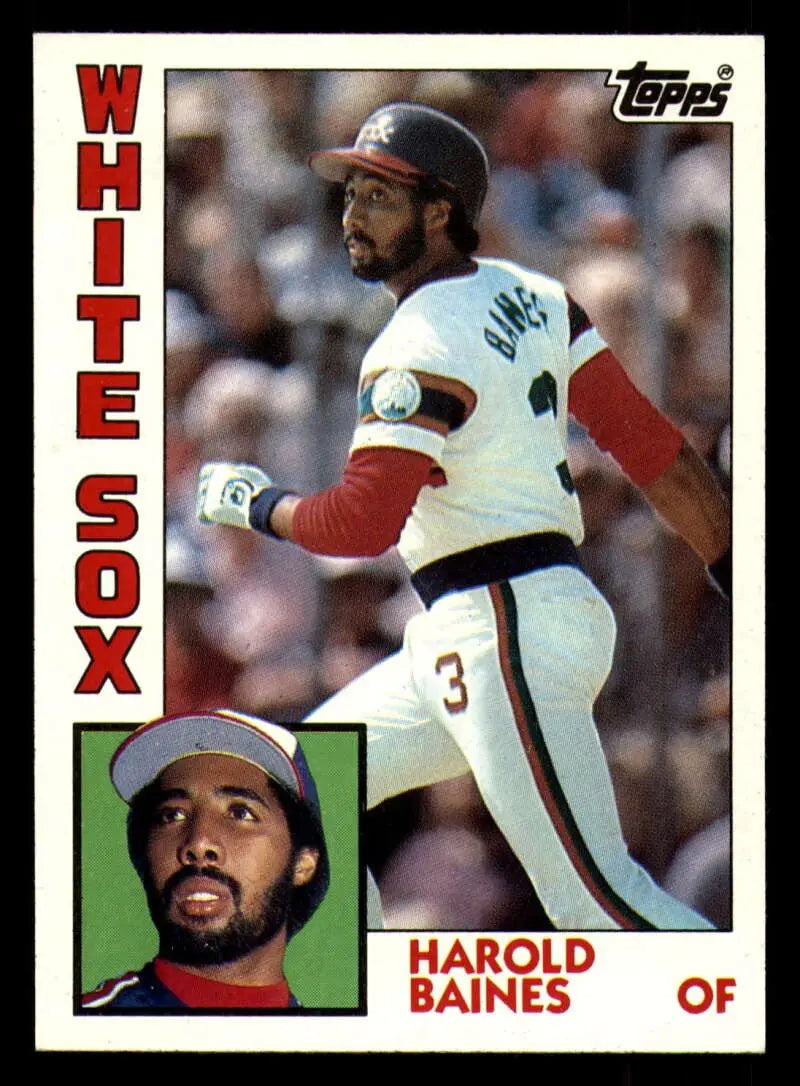 1984 Topps #434 Harold Baines EX Excellent Chicago White Sox Baseball Card - Baseball Card Single
