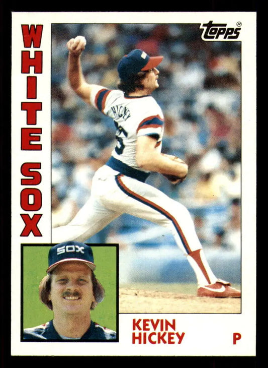 1984 Topps #459 Kevin Hickey EX Excellent Chicago White Sox Baseball Card - Baseball Card Single
