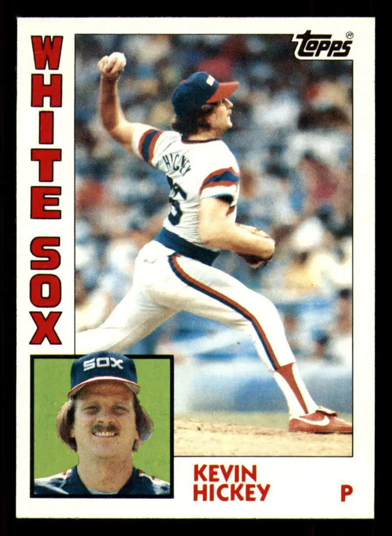 1984 Topps #459 Kevin Hickey EX Excellent Chicago White Sox Baseball Card - Baseball Card Single