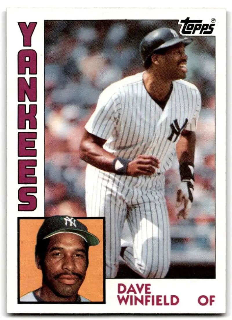 1984 Topps #460 Dave Winfield EX Excellent New York Yankees Baseball Card - Baseball Card Single