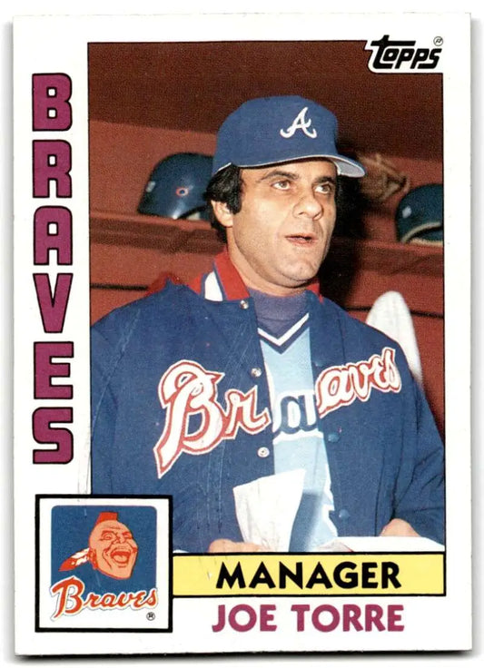 1984 Topps #502 Joe Torre EX Excellent Atlanta Braves Baseball Card - Baseball Card Single