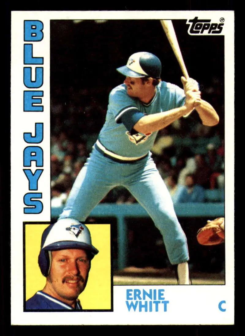 1984 Topps #506 Ernie Whitt EX Excellent Toronto Blue Jays Baseball Card - Baseball Card Single