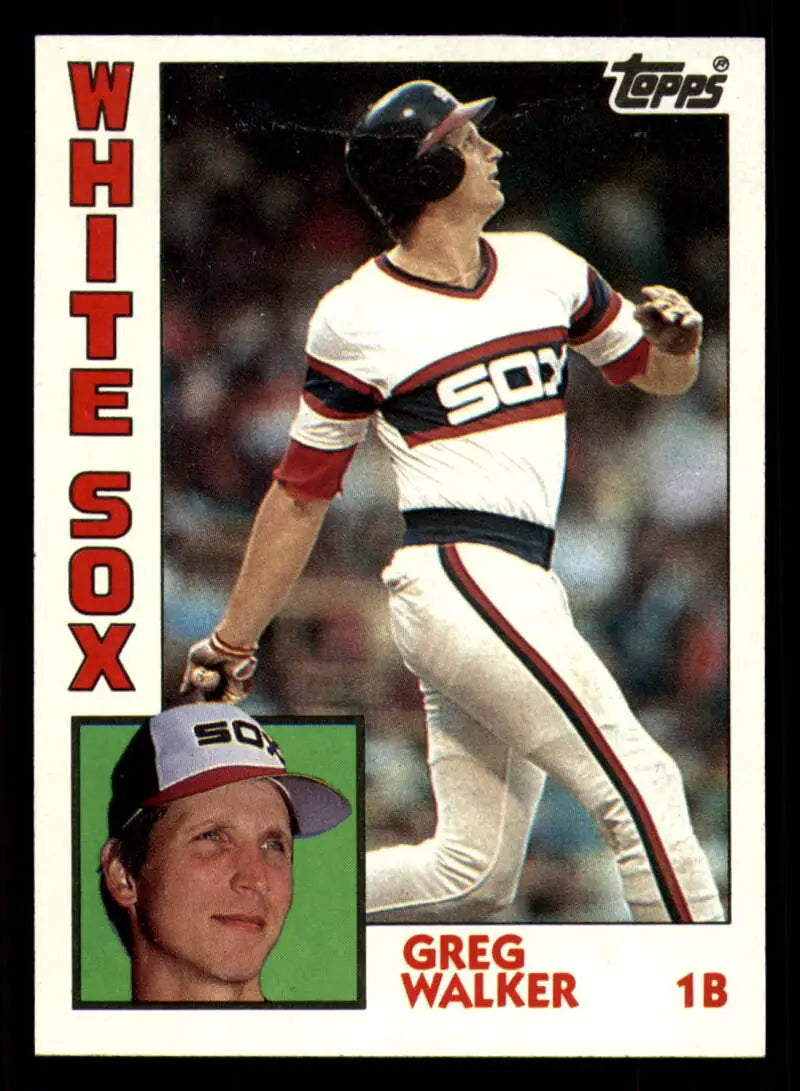1984 Topps #518 Greg Walker EX Excellent Chicago White Sox Baseball Card - Baseball Card Single