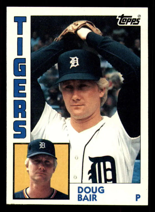 1984 Topps #536 Doug Bair EX Excellent Detroit Tigers Baseball Card - Baseball Card Single