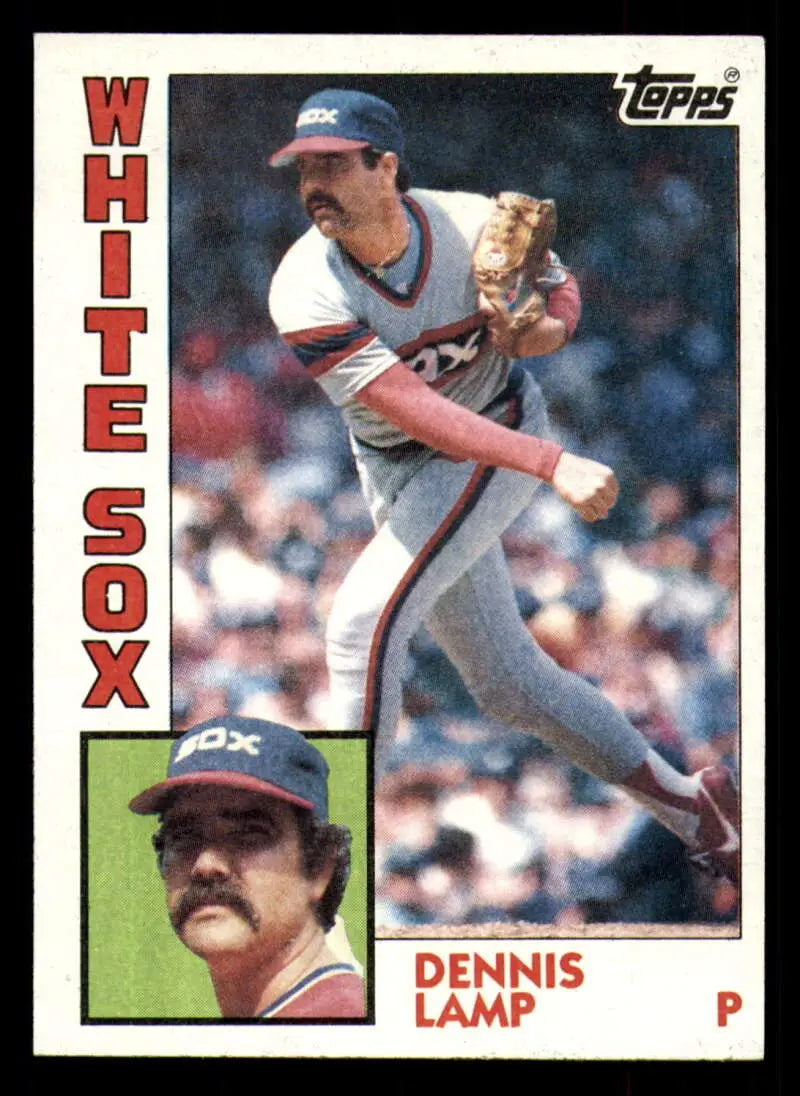 1984 Topps #541 Dennis Lamp EX Excellent Chicago White Sox Baseball Card - Baseball Card Single