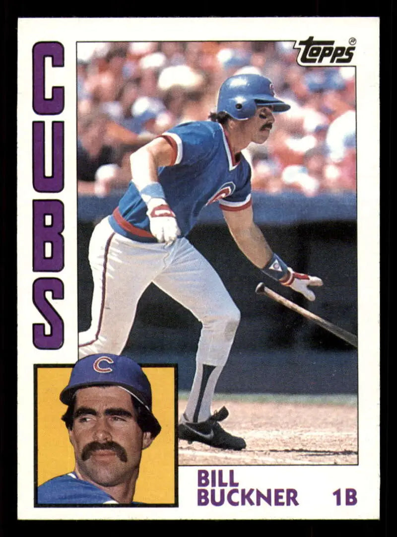 1984 Topps #545 Bill Buckner EX Excellent Chicago Cubs Baseball Card - Baseball Card Single