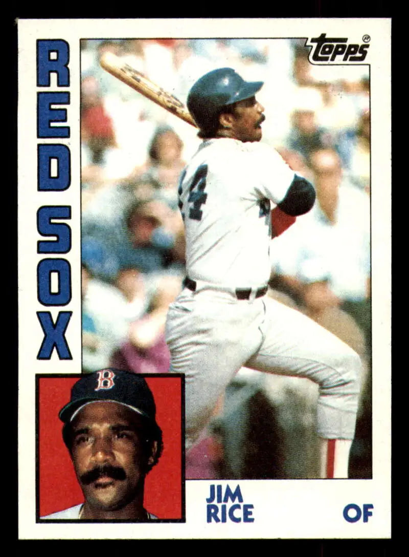 1984 Topps #550 Jim Rice EX Excellent Boston Red Sox Baseball Card - Baseball Card Single