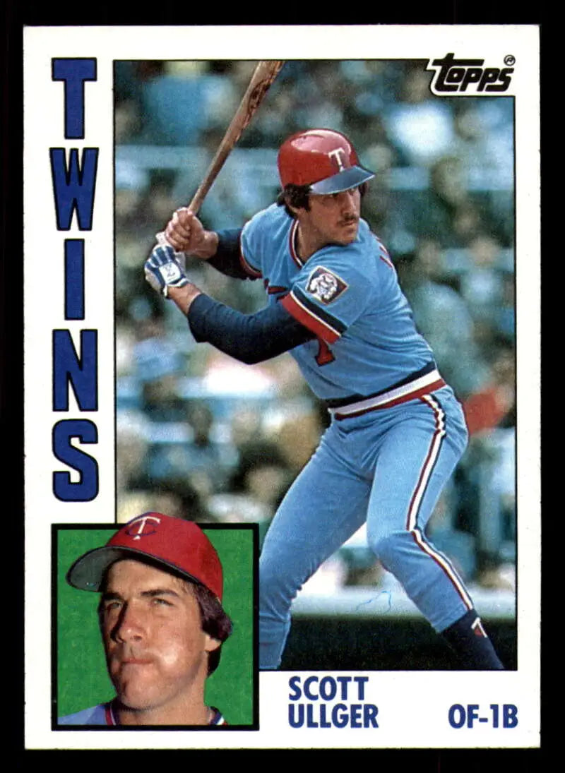 1984 Topps #551 Scott Ullger EX Excellent Minnesota Twins Baseball Card - Baseball Card Single