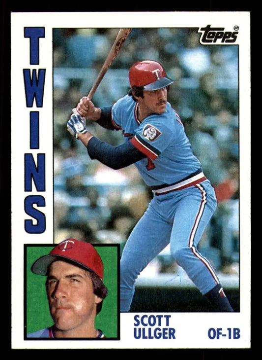 1984 Topps #551 Scott Ullger EX Excellent Minnesota Twins Baseball Card - Baseball Card Single