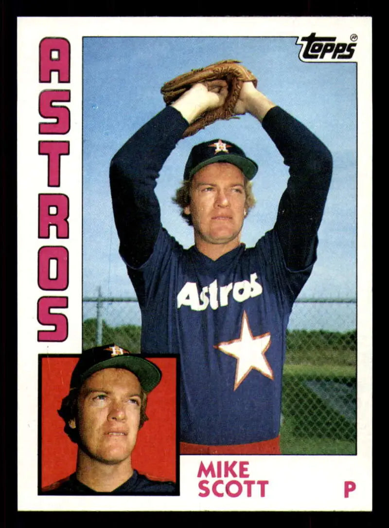 1984 Topps #559 Mike Scott EX Excellent Houston Astros Baseball Card - Baseball Card Single