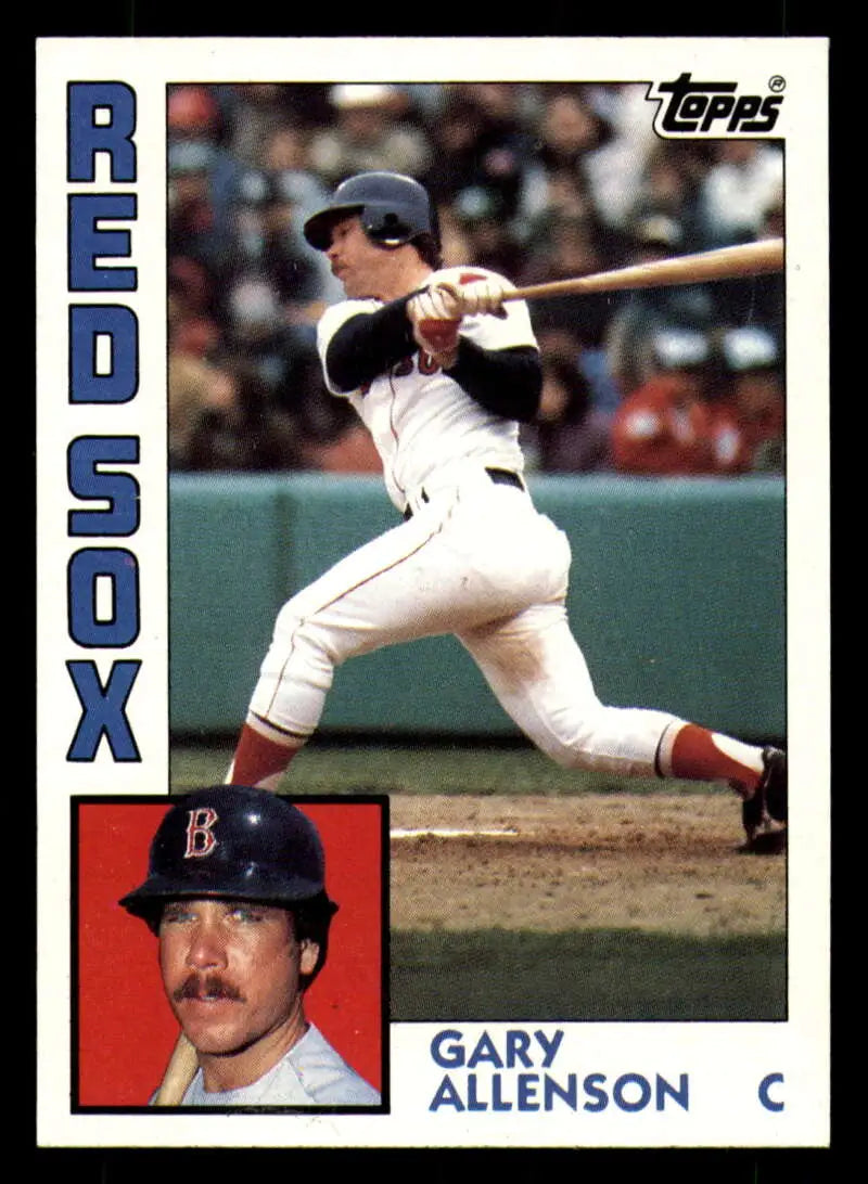 1984 Topps #56 Gary Allenson EX Excellent Boston Red Sox Baseball Card - Baseball Card Single