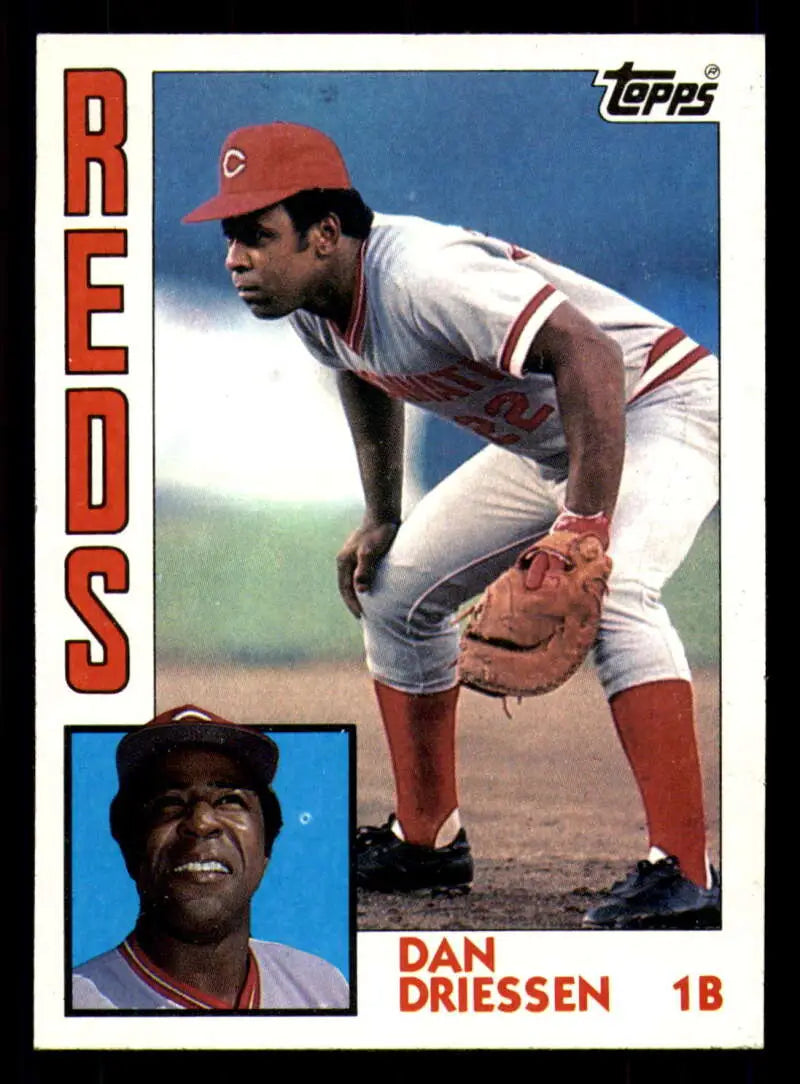 1984 Topps #585 Dan Driessen EX Excellent Cincinnati Reds Baseball Card - Baseball Card Single