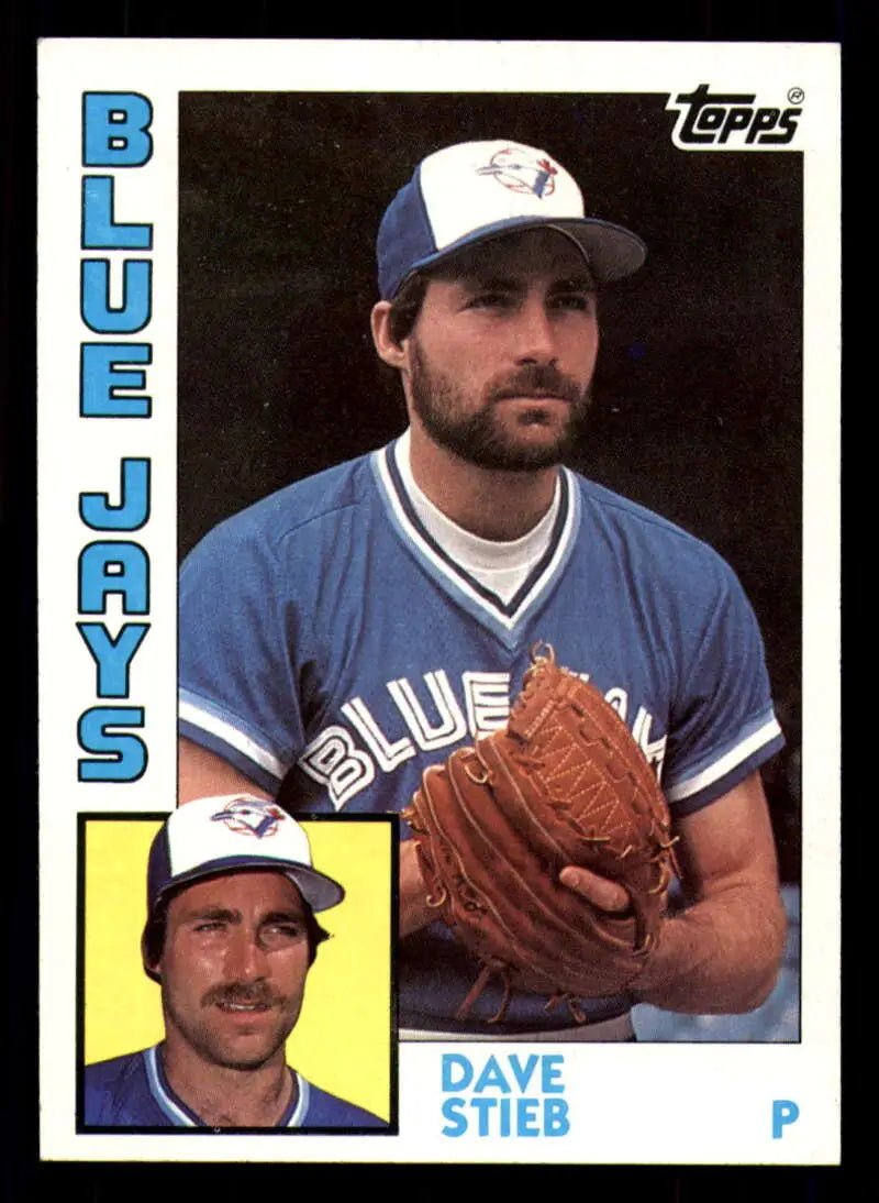 1984 Topps #590 Dave Stieb EX Excellent Toronto Blue Jays Baseball Card - Baseball Card Single